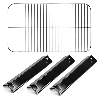 Adviace Replacement Grill Parts for Expert Grill XG10-101-002-02 3 Burner Gas Grill, Heat Tents Heat Plates & Cooking Grid Grate for 3 Burner Walmart Expert Grill Model XG10-101-002-02 GBC2016WRS
