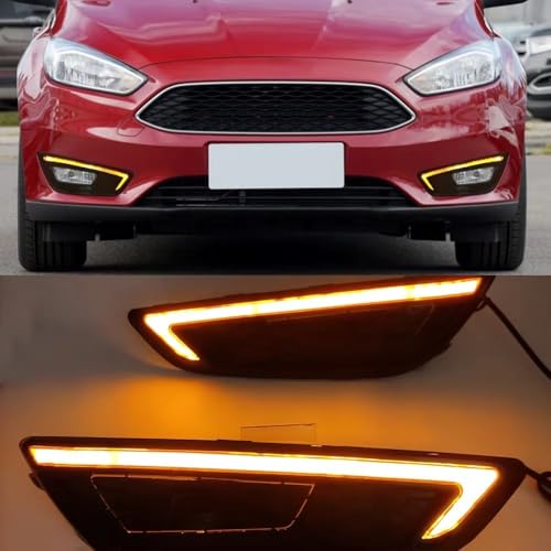 Luz de Circulación Diurna LED DRL Ford Focus 2015 2016 2017 2018 6
