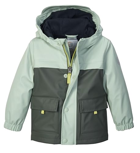 Veste caoutchoutée bébé pour garder votre enfant au sec par temps de pluie