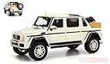 Peso/Weight: 3 Schuco Scale Modell KOMPATIBEL MIT Mercedes Maybach G650 White 1:18 SH0178