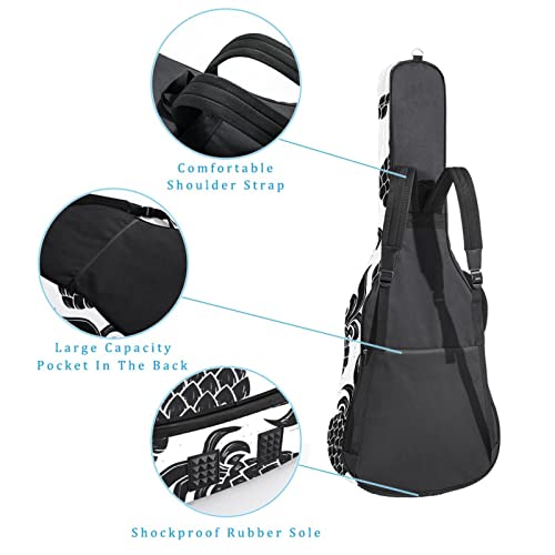 Housse de sac de guitare épaisse avec rembourrage en éponge imperméable pour guitare acoustique électrique basse… - Les Beatles, Paul McCartney, John Lennon, RIngo Starr, George Harrison Housse de sac de guitare épaisse avec rembourrage en éponge imperméable pour guitare acoustique électrique basse… – Image 4