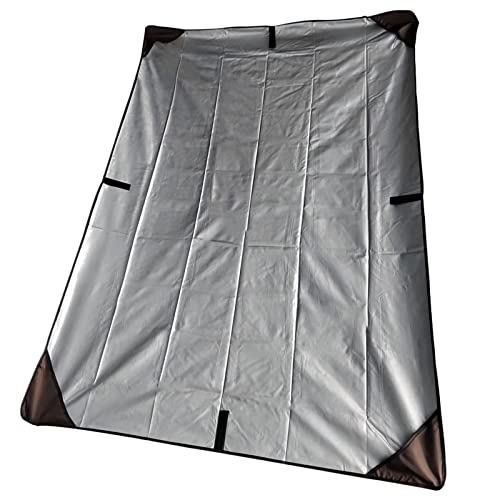 Toldo de columpio de jardín universal de 3 plazas con capota impermeable 5