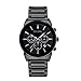 Bulova Men's 98B215 Analog Display Japanese Quartz Black Watch
