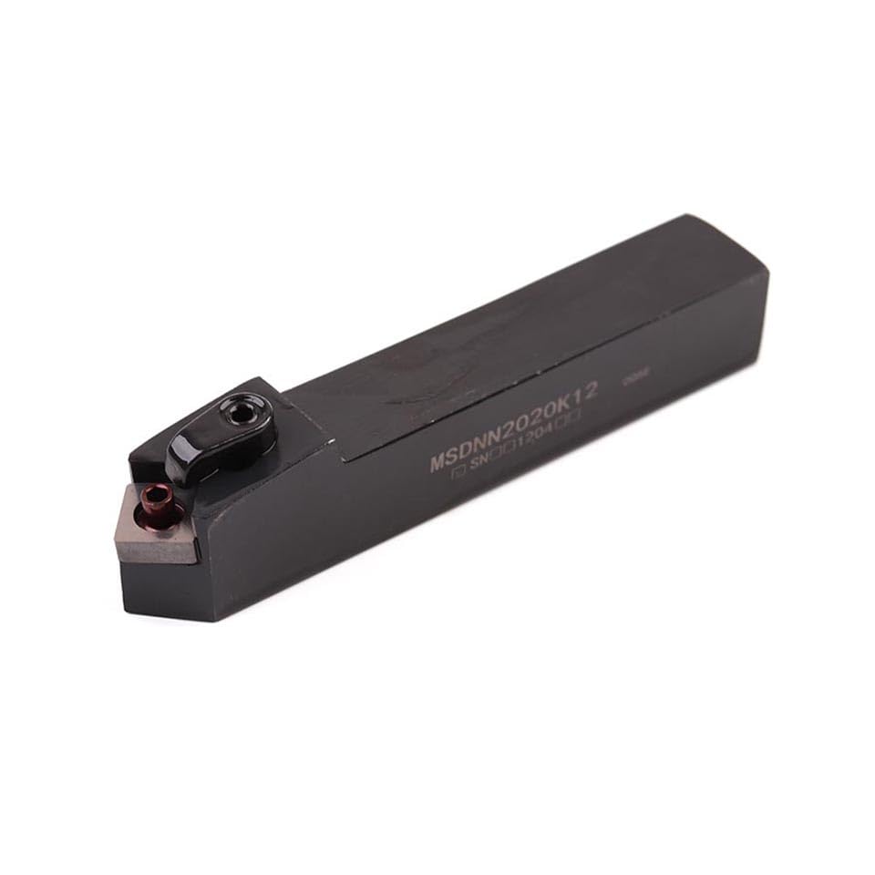 1pc 45° Degrees MSDNN MSDNN1616H12 MSDNN2020K12 External Turning Tools Lathe Cutter Shank CNC Tool Holder Use for SNMG Cabide Insert(MSDNN1616H12)