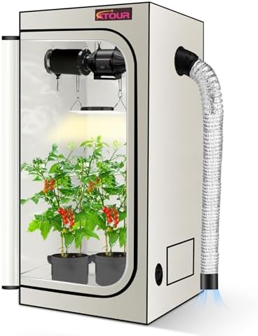 cheap grow tent with light that will transform your gardening experience 5 ATOUR 1.5‘x1.5