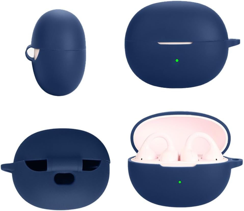 Silicon Case Cover Compatible with King Lucky Clip on Earbuds Open Ear Headphones i121 True Wireless Earbuds - Image 5