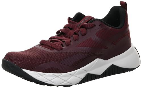 Reebok Womens Nfx Trainer Sneaker, Black Cherry Black Luxe Grey, 2.5 UK