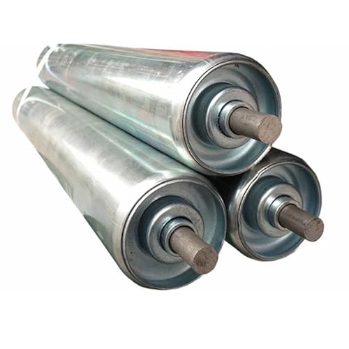 Set Of 3 DIY Projects Gravity Roller, 40 36 32 28 24 20 18 16 12 10 8 6 4 Inch Long Stainless Steel Conveyor Roller Replacement, forIndustrial Wood Shop Commercial Warehouses(Dia 25MM/1'',L 150MM(5.9i
