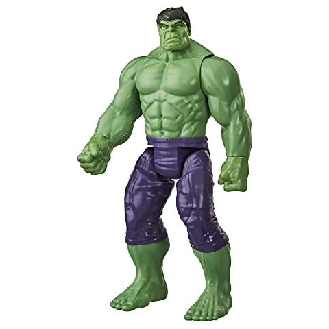 Hasbro E7475 Marvel Avengers Titan Hero Series Blast Gear Deluxe Hulk ActionFigur Cover