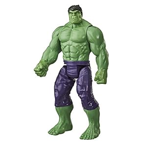Marvel Avengers Titan Hero-reeks Blast Gear Deluxe Hulk-actiefiguur van 30 cm, geïnspireerd op de Marvel-stripboeken, voor kinderen vanaf 4 jaar