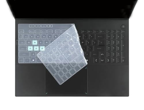 Protector de teclado de silicona para ASUS TUF Gaming 16" miniatura 1
