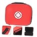 WATIIFUFU Portable Emergency Medical Storage Bag Versatile Red First Aid Pouch for Home Travel and Outdoor Use for Organizing Medical Supplies and Tools