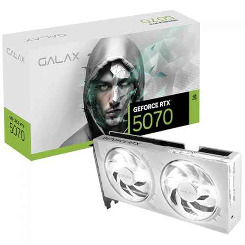 Galax RTX 5070 1-Click OC White, Placa de Vídeo, 12GB GDDR7