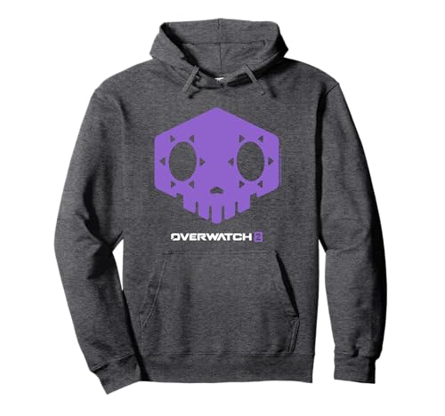 Overwatch 2 Sombra Icon Logo Pullover Hoodie