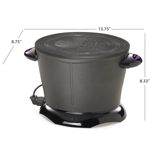 Presto 05450 DualDaddy Electric Deep Fryer, Black - Image 3