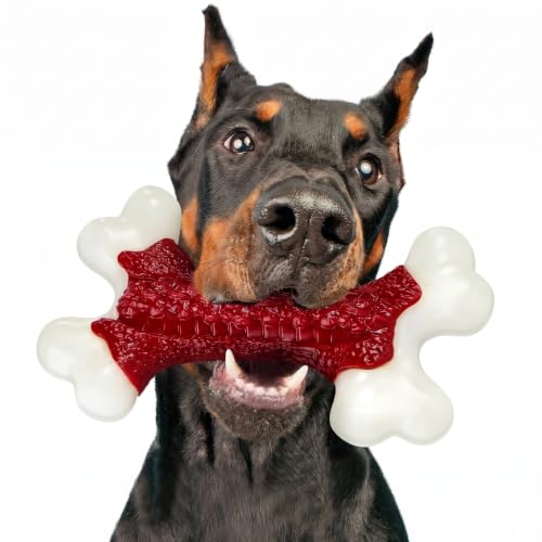 Aggressive Chewer Beef Flavor Nylon Dog Chew Toy