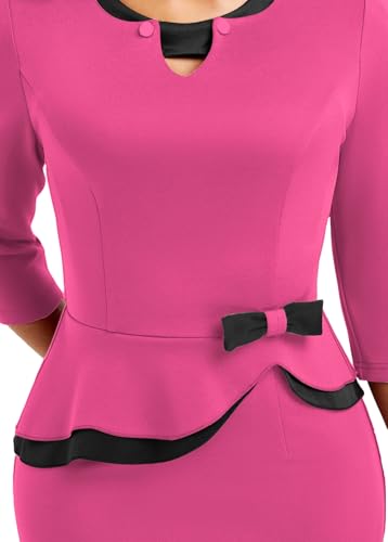 Image of Women's Elegant Dress Sexy Clubwear Casual Fashion Pencil Outfits Bodycon Maxi Wear to Work Dresse
