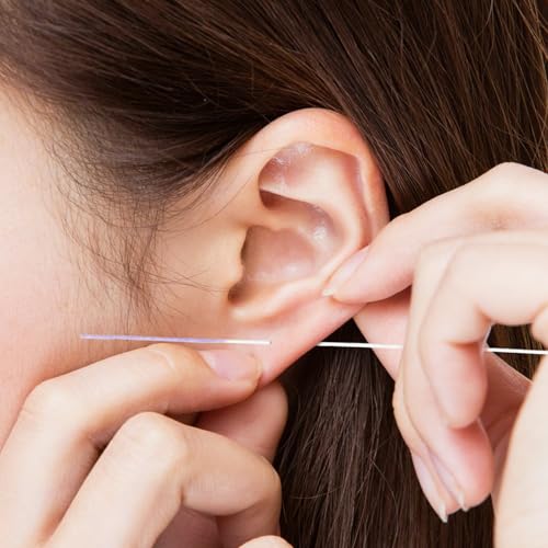 180 peças de limpeza de piercing fio dental descartável limpador de orifício de orelha limpador de o