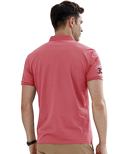 Image of Men's Regular Fit Solid Polo T Shirt |Half Sleeves Collar Tshirts for Men| Casual Tshirt