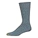 GOLDTOE Men's Harrington Crew Socks, Multipairs, Denim (6-Pairs), Large