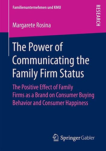 Buy The Power of Communicating the Family Firm Status — BookShops.in