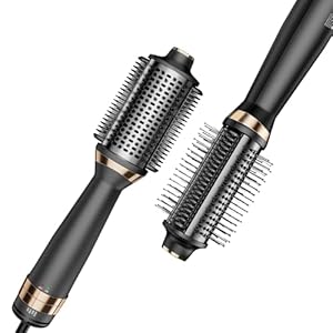 Cepillo Secador de Pelo Aire Peine, Secadora Escova Cabelo Electrica, Secador de Pelo Escova Secador y Voluminizador, Cepillo de Aire Caliente Para Secar,Alisador,Rizador y Volumen Cabello