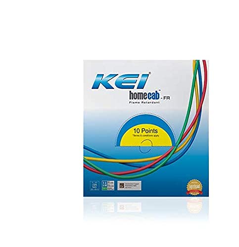KEI-HOMECAB-FR 2.5 Sq.Mm PVC Insulated Single Wire-90M -Red