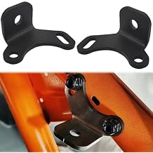 Rear Pillar Flag Antenna Mounting Brackets/LED Whip Ligh Flag Mounts for 2017-2024 Can Am Maverick X3/ Max X3 Turbo DS RS RR Accessories, Black