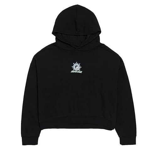 SANTA CRUZ Sol Spiral Center P/O Hooded Mid Wt Crop