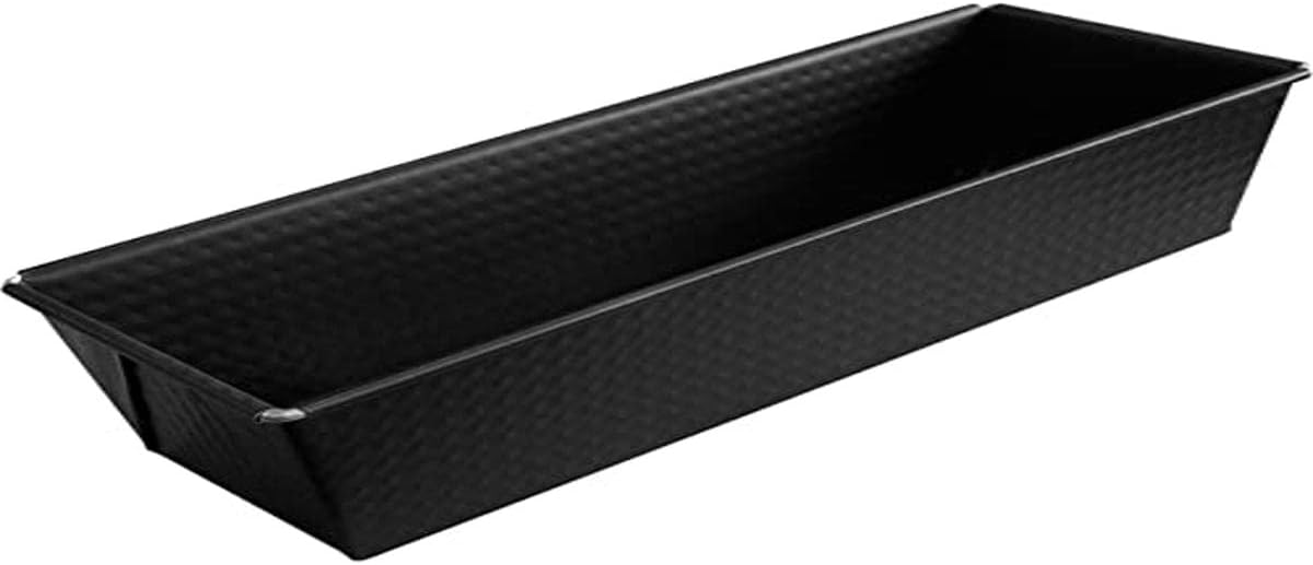 Zenker Loaf Tin Pan, 25 cm Size, Black