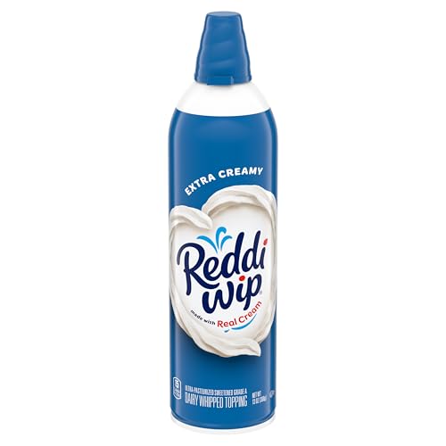 Image of Reddi-wip Extra Creamy Whipped Topping Made with Real Cream, 13 oz. Spray Can
