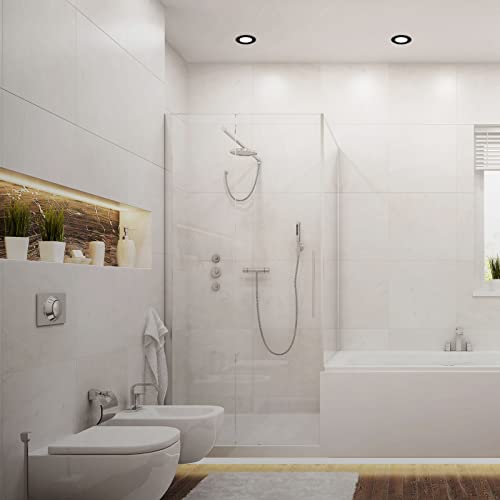 Focos empotrables en el baño contra la humedad con luces LED BRILONER 4