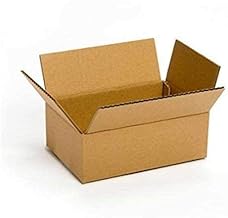 K K Industrial: Corrugated Brown Square Box Size: 6X4X1.5 Inch ((Pack of 100))