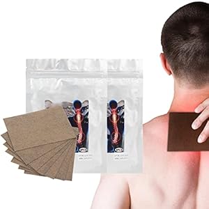 Schmerzlinderungspflaster 2 Beutel 16 Stück Rückenschmerzpflaster Zur Linderung von Schulter-Lendenwirbelsäule-Arm-Kleingelenk- und Muskelschmerzen