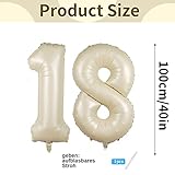 Zoom IMG-1 palloncini compleanno 18 anni beige Zoom IMG-1 palloncini compleanno 18 anni beige