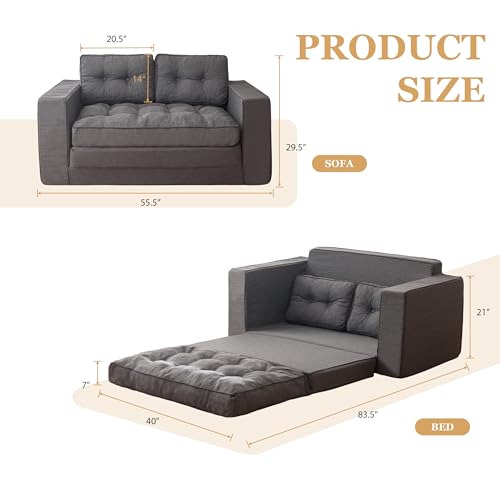 YOSHOOT Loveseat Sleeper Sofa の商品画像 2