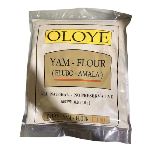 Elubo/Amala 4LB | Premium Yam Flour for Traditional Nigerian Swallow Dishes | Smooth & Authentic Amala