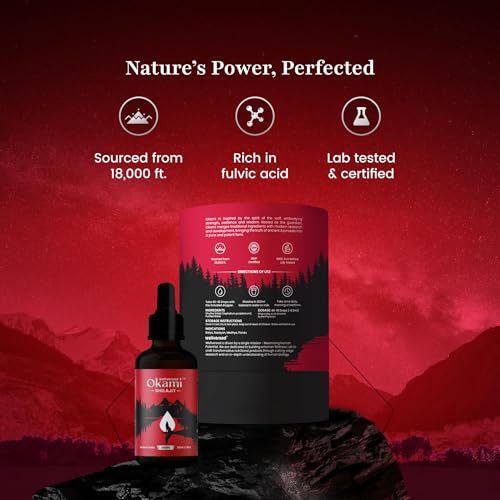 Image of Shilajit /Shilajeet Drops (30 Servings, Unflavoured) Sourced From 1800ft. | Performance and Stamina Booster | 100% Ayurvedic | Shilajit For Men |
