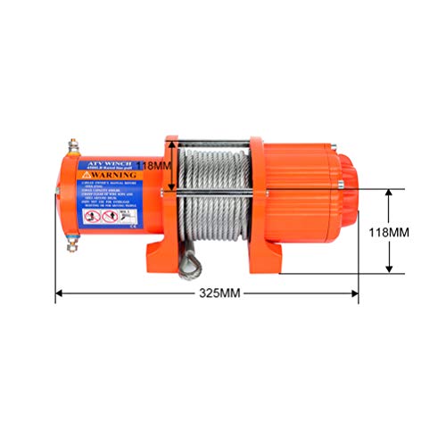 Cabrestante eléctrico Roadfar 4500 lb con control remoto miniatura 5