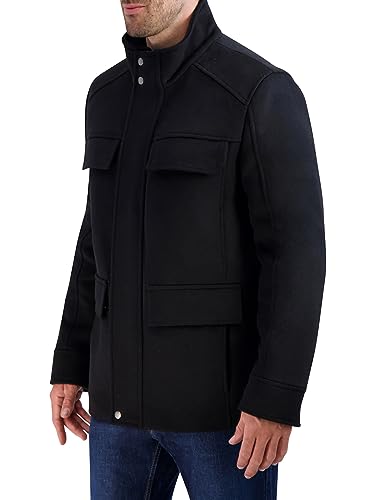 Image of Cole Haan Men's Wool Multi-pocket Coat