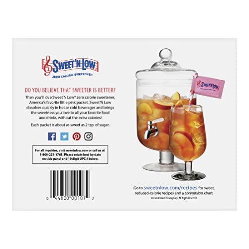 Sucre de substitution Sweet 'N Low boîte 250 count à dissolution rapide - 2