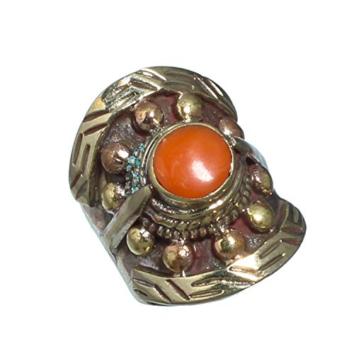 Bague cornaline et argent 925 le cadeau d'anniversaire vintage idéal
