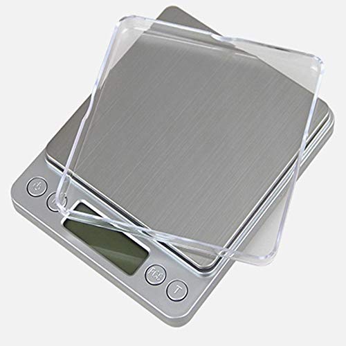 Báscula electrónica portátil de bolsillo LCD miniatura 2