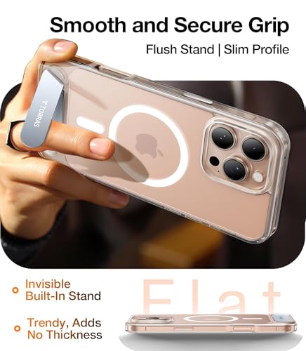 Coque iPhone 16 Pro avec support pour protéger la caméra et éviter les chutes - 6