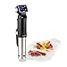 Produktbild Klarstein Quickstick Pro Sous Vide - Vakuumgarer, Sous-Vide-Garer, Schongarer, 800 W, 6-15 Liter, 3D Streamline Heating, 0-90°C, schwarz