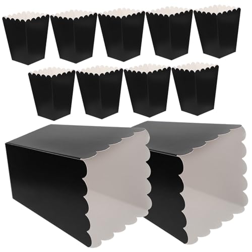 Boîtes de frites carton blanc boîte alimentaire snacks bonbons cinéma x100