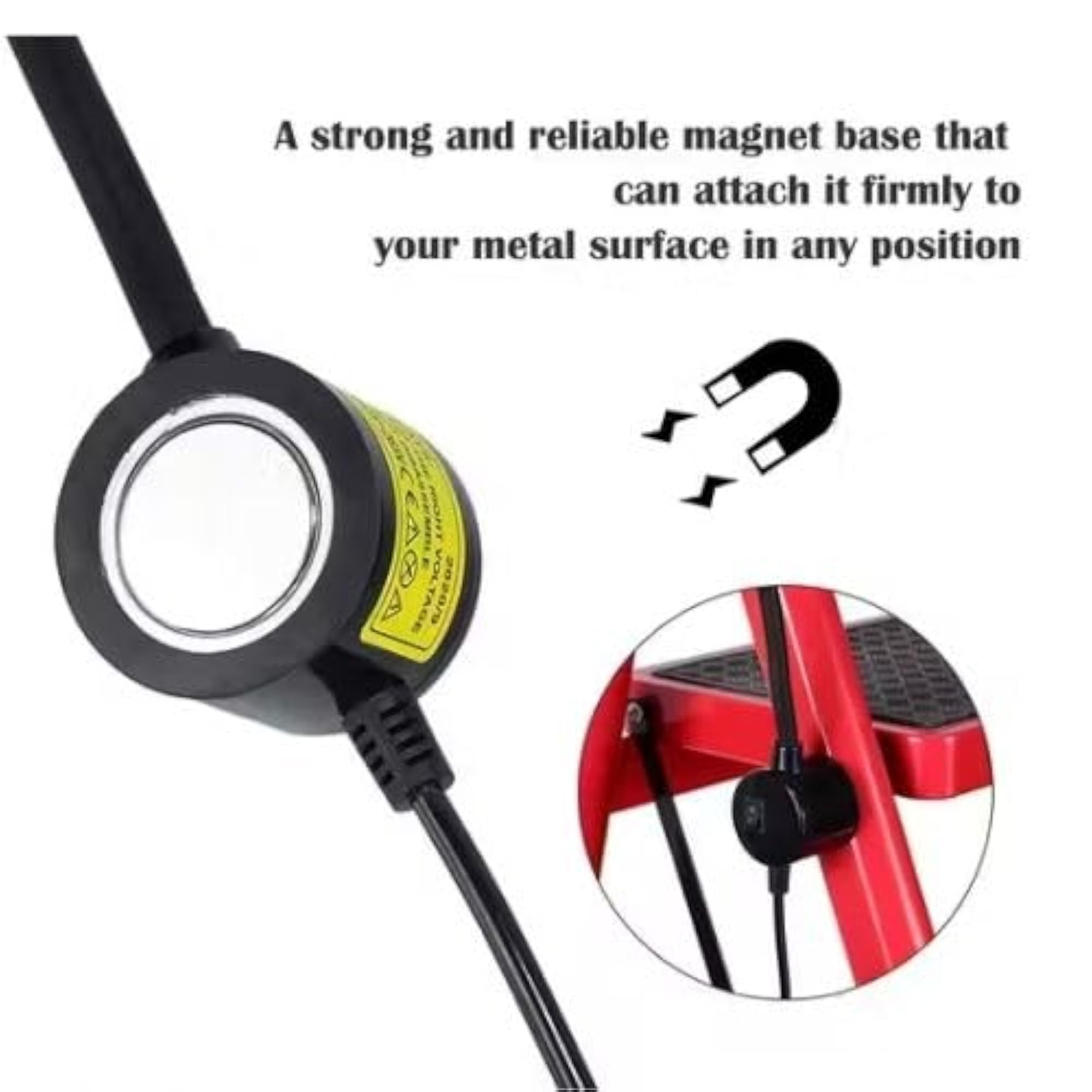 Flexible Magnetic LED Desk Light for Sewing & Study