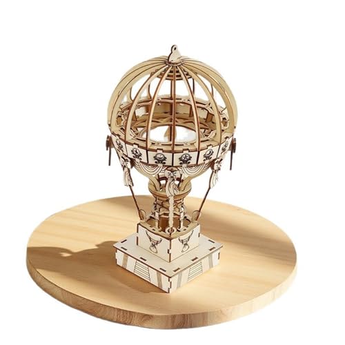 Rompecabezas de madera 3D para tardes de manualidades en familia 4