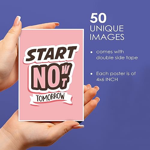 Image of PAPER PLANE DESIGN Inspirational Motivational Quotes Wall Abstract Poster (PACK OF 50 K) (A)