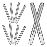 COMPUKAS 10 Stück Klavierstimmstift aus Zinklegierung in Silber für Präzise Klavierstimmen und Verschleißfeste Klavierreparatur bei Klavierwartung und Reparatur
